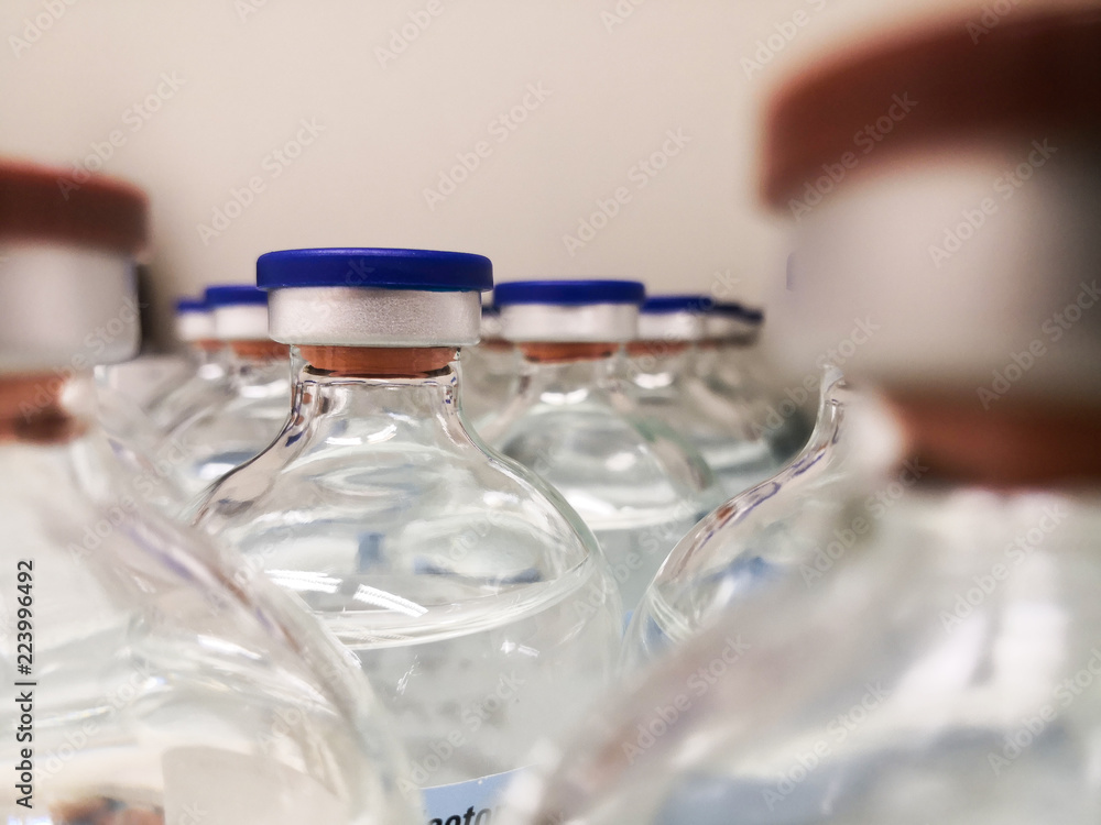 sealed bottles or vails of sodium chloride or saline solution sealed bottles or vails of sodium chloride or saline solution