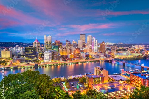 Pittsburgh  Pennsylvania  USA Skyline