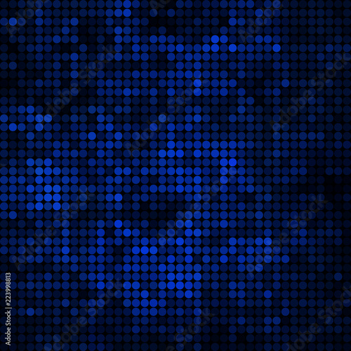 abstract vector colored round dots background