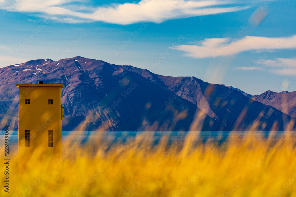 Lighthouse near Húsavík