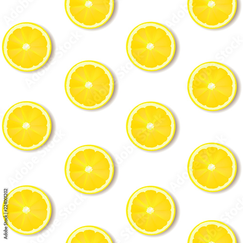 Lemon Isolated White Background