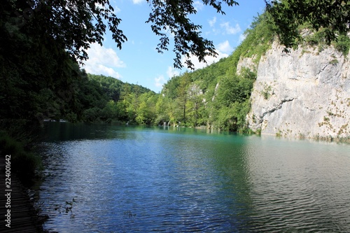 view in the lovely N.P. Plitvice  Croatia