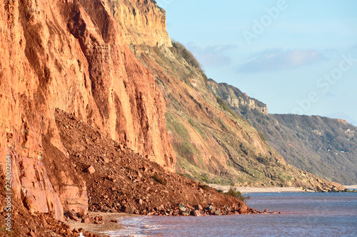 Photos Coastal erosion on the Jurassic coast