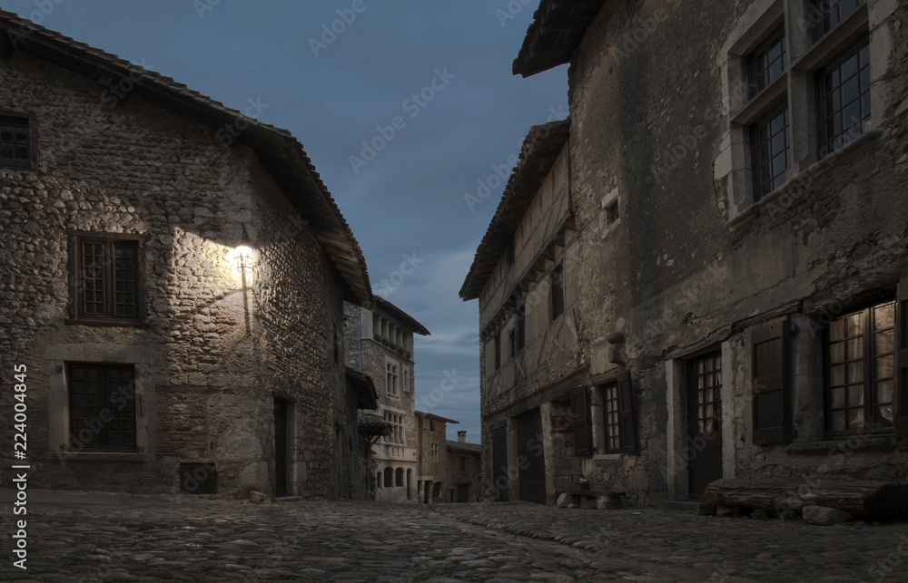 Fototapeta premium Pérouges, Ain, France