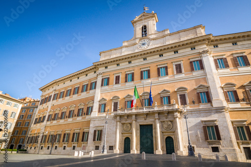 Montecitorio Palace, Italian parliament, Rome, Italy