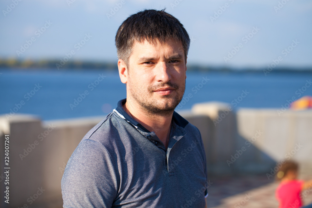Close up portrait of a young man Close up portrait of a young man