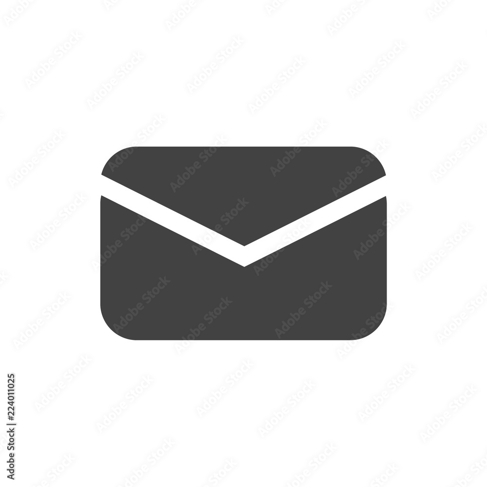 Illustration of email icon. Email vector image for UI, web design, app design Illustration of email icon. Email vector image for UI, web design, app design