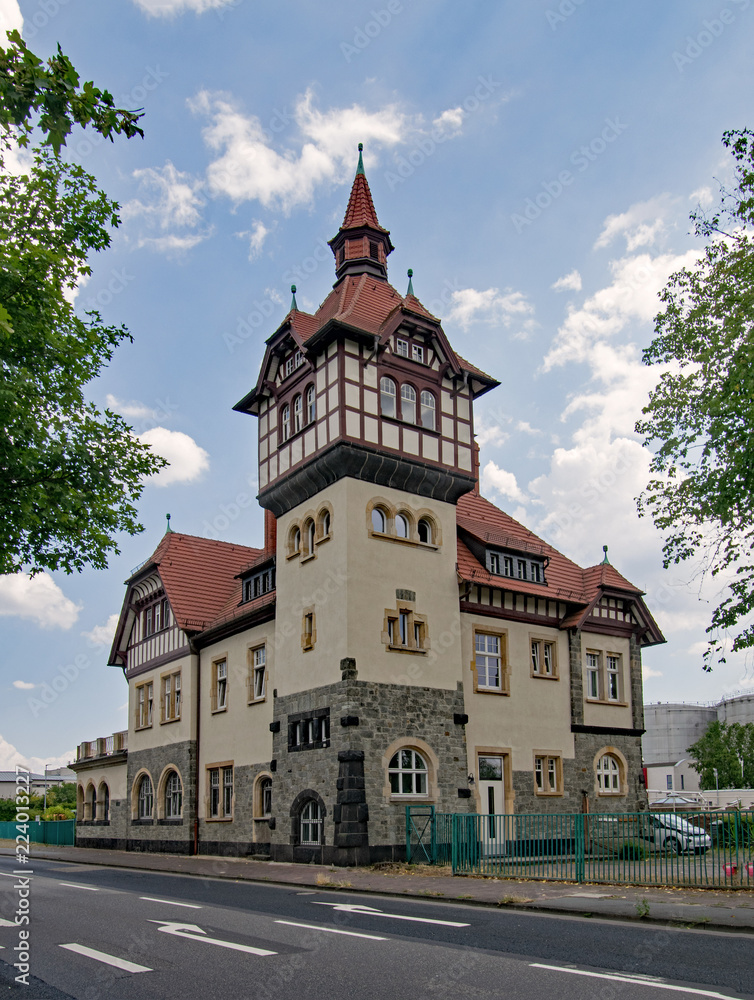 Das alte Klärwerk in Frankfurt am Main
