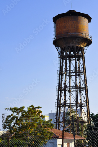 Water tower in Larnaka, Cyprus