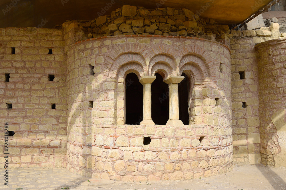 Naklejka premium Demre, Turkey. Church of St. Nicholas the Wonderworker, 4th century AD.