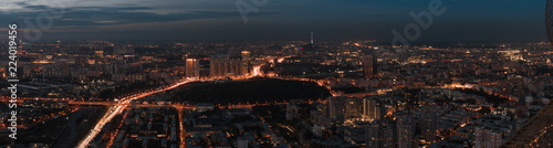 city panorama at night