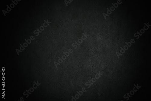 Old Grunge Black Cement Wall Backgrounds