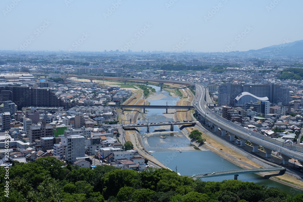 Fototapeta premium 街の眺望