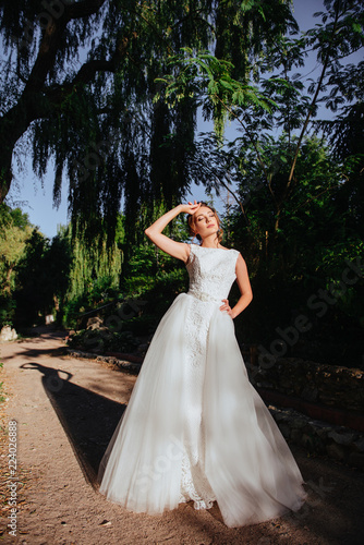 Portrait of a beautiful bride.