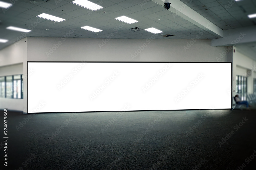 Blank Poster display promotion airport terminal.Promotion and Tourist information message and free tax goods promotion.Banner for Sale and Shopping objects. Blank Poster display promotion airport terminal.Promotion and Tourist information message and free tax goods promotion.Banner for Sale and Shopping objects.