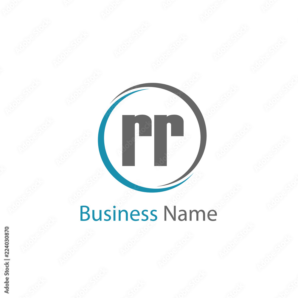 Initial Letter RR Logo Template Design Initial Letter RR Logo Template Design