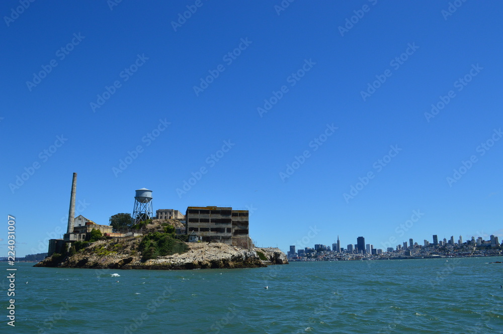 Alcatraz and San Francisco