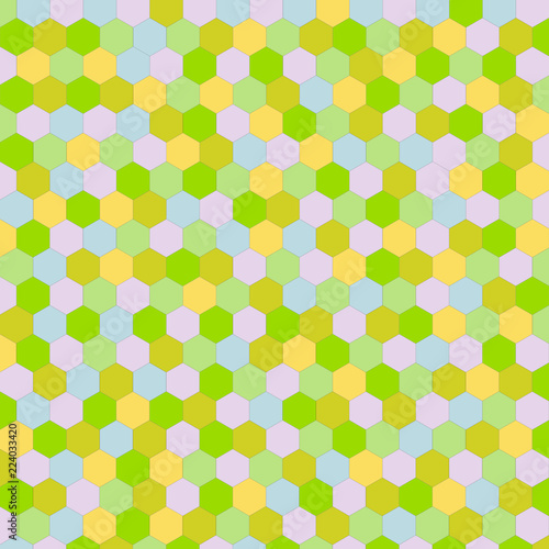 Wallpaper Mural Abstract geometric pattern. Multicolor Figures. Texture for print and Banner. Flat style Torontodigital.ca