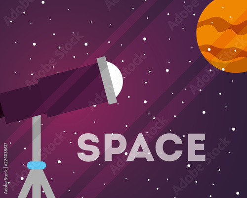 space solar system concept