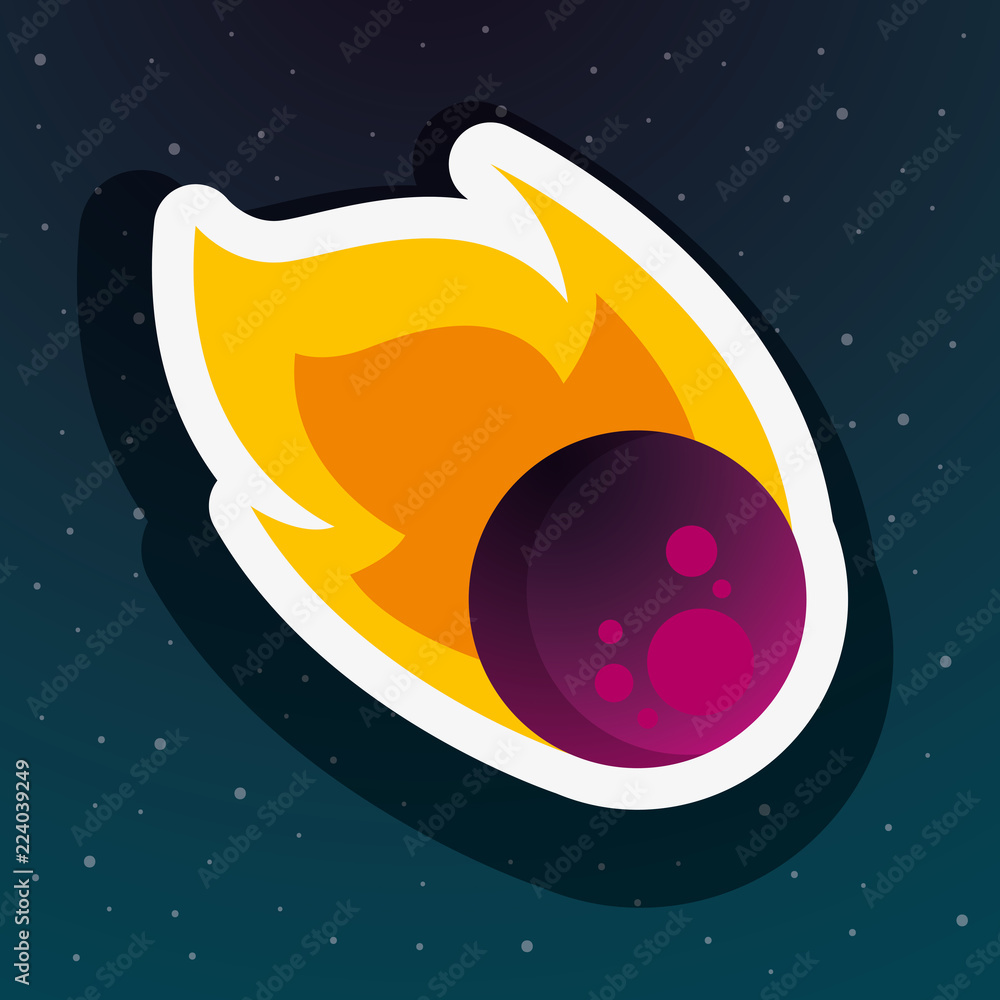 Fototapeta premium space solar system concept