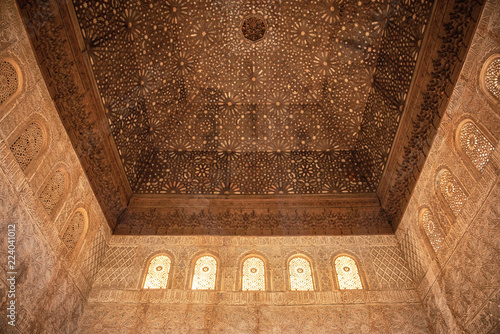Ceiling in Alhambra Palace