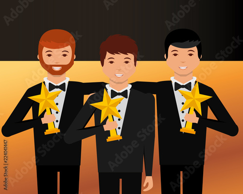 movie awards concept