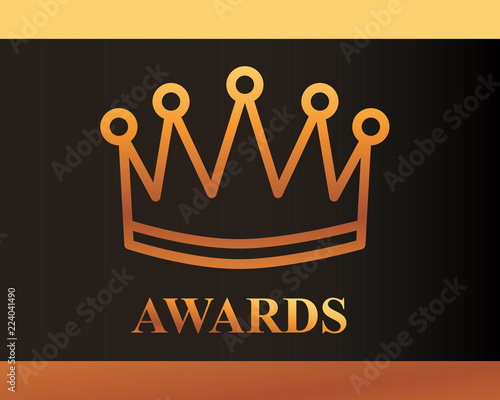 movie awards concept
