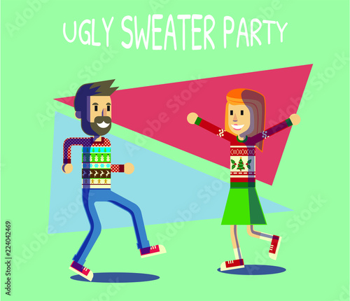 Ugly sweater party