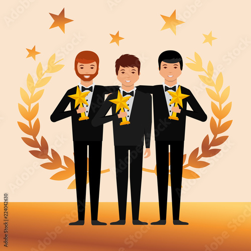 movie awards concept