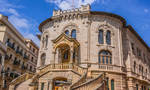 Palace of Justice in Monaco on French Riviera
