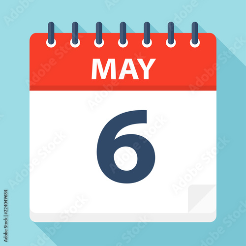 May 6 - Calendar Icon