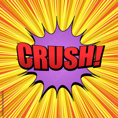 Comic page bright concept