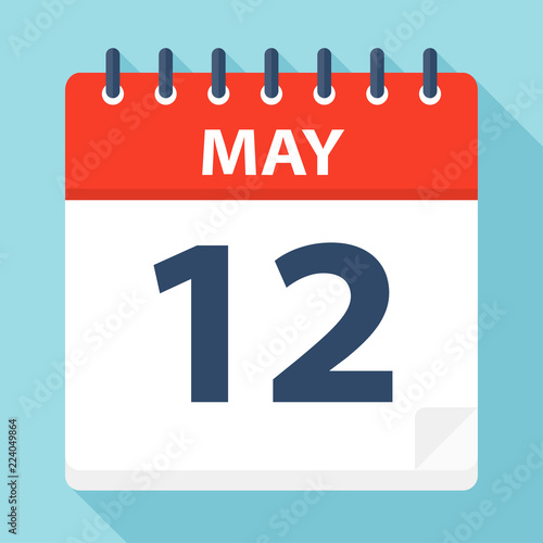 May 12 - Calendar Icon