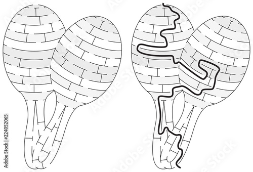 Maracas maze