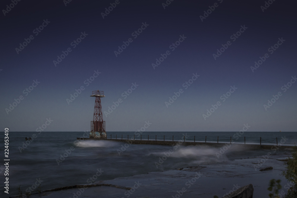 Lighthouse at Foster Beach