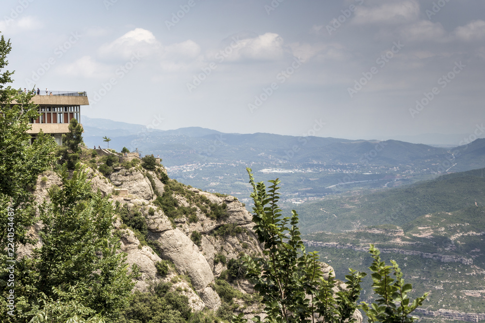 Naklejka premium Barcelona Montserrat