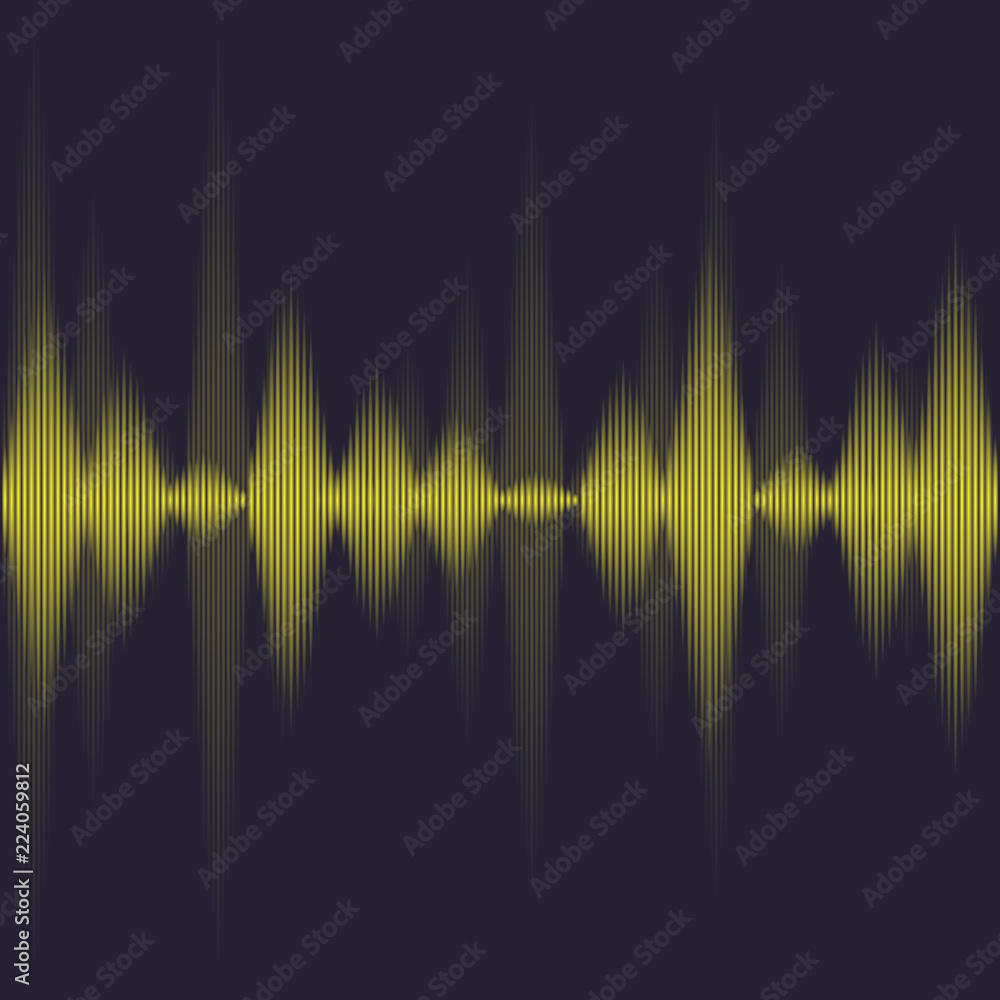 Yellow voice waves Yellow voice waves
