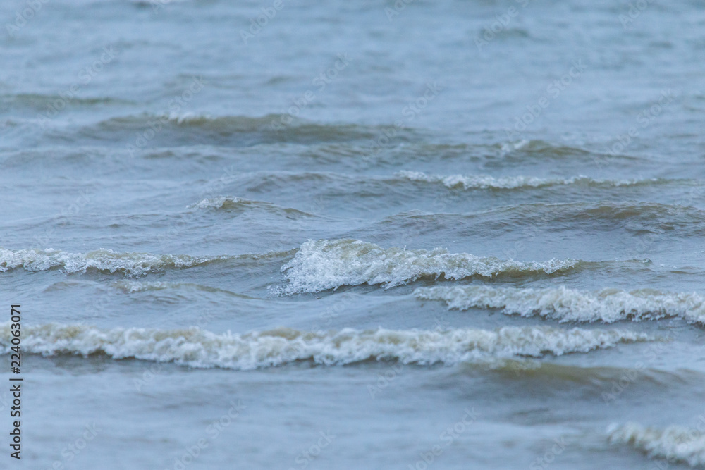 Sea wave close up, low angle view. Selective focus Sea wave close up, low angle view. Selective focus