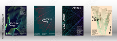 Minimal vector cover design with  linear waves.