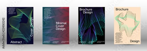 Minimal vector cover design with  linear waves.