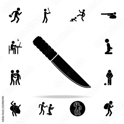 knife icon. Crime icons universal set for web and mobile
