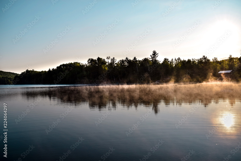 beautiful mirror lake