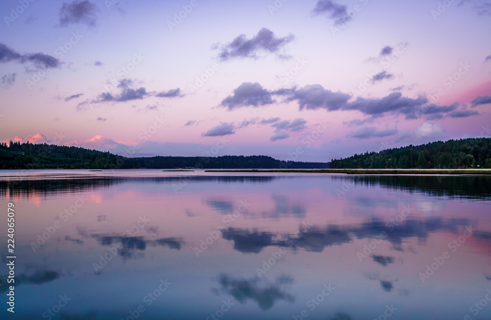 Blue Hour Over Puget Sound