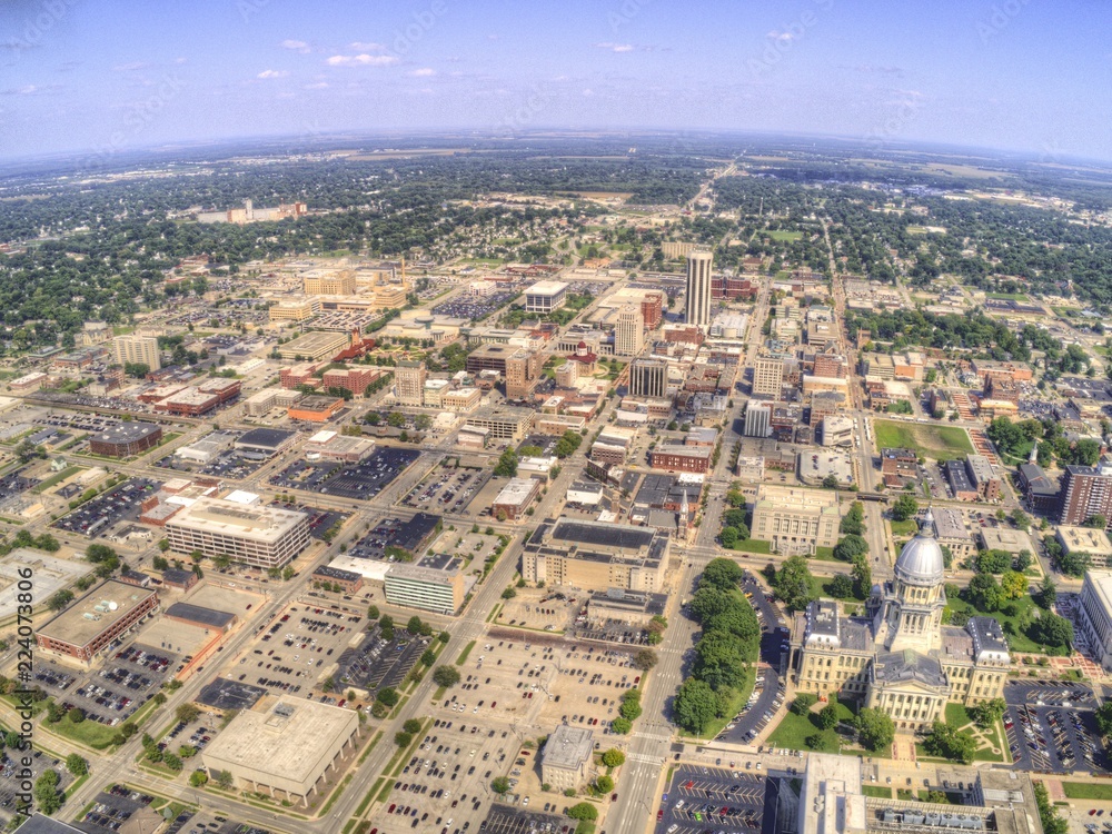 Springfield is the Urban Capitol of Illinois
