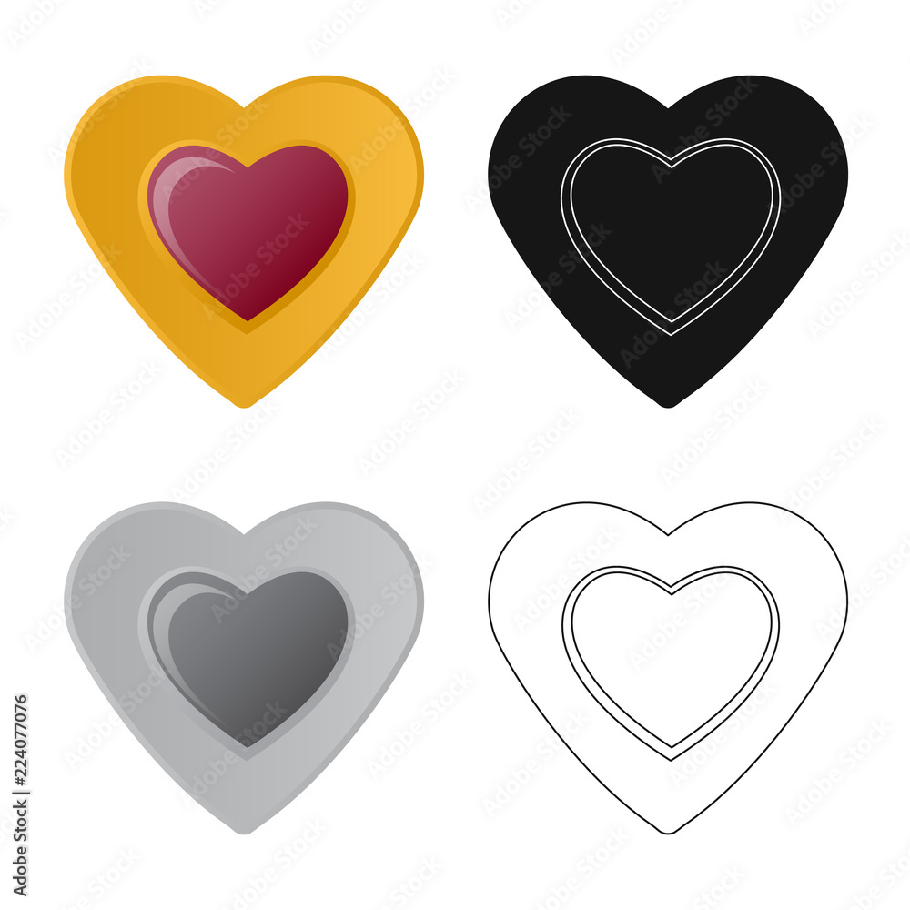 Vector design of biscuit and bake logo. Collection of biscuit and chocolate stock symbol for web. Vector design of biscuit and bake logo. Collection of biscuit and chocolate stock symbol for web.