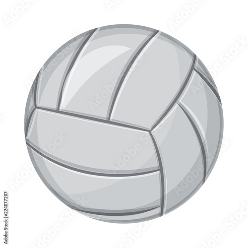 Vector design of sport and ball icon. Set of sport and athletic stock vector illustration.