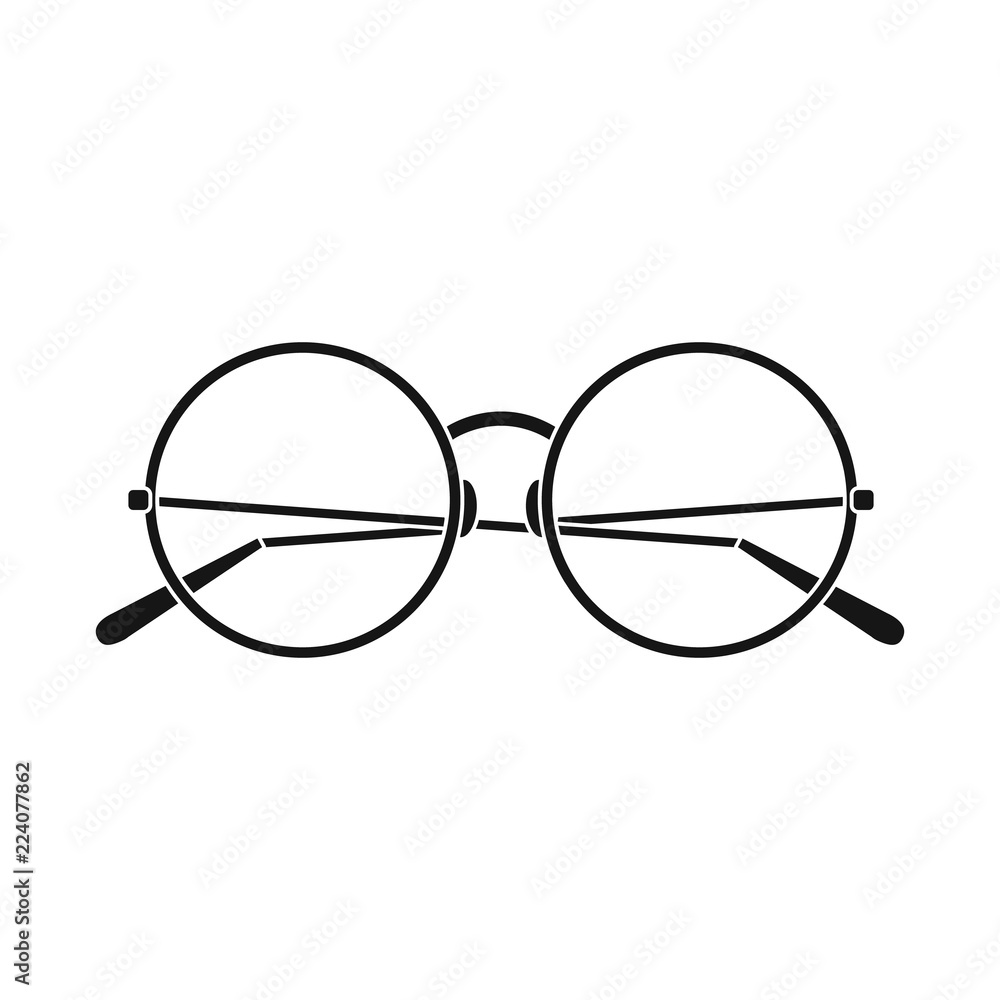 Vector illustration of glasses and sunglasses icon. Set of glasses and accessory stock vector illustration. Vector illustration of glasses and sunglasses icon. Set of glasses and accessory stock vector illustration.