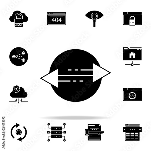 p2p connection icon. Web Development icons universal set for web and mobile