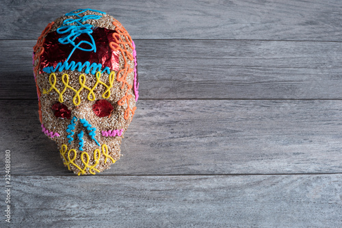 Obraz na płótnie Calavera de amaranto