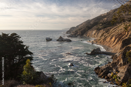 Cove along the ocean